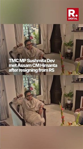 Sushmita Dev Quits Party and Rajya Sabha, Meets Assam CM Himanta