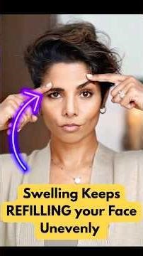 Swelling Keeps Refilling Your Face Unevenly