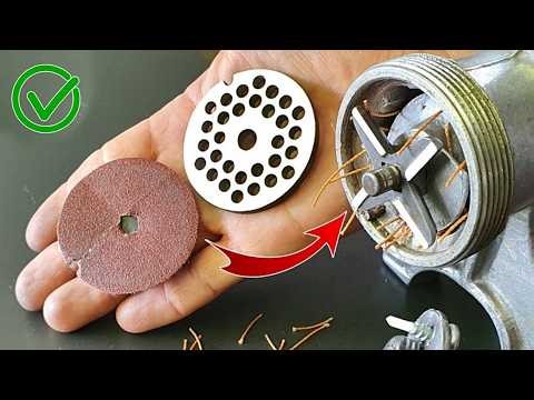 Razor Sharp in Minutes! The Simple DIY Trick to Sharpen Your Meat Grinder Knife