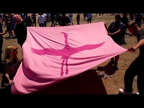 Protests in Albania over a Trump family luxury resort project