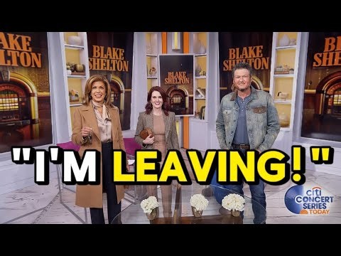 Blake Shelton Walks Off Today With Jenna & Friends Show After Heated Clash.