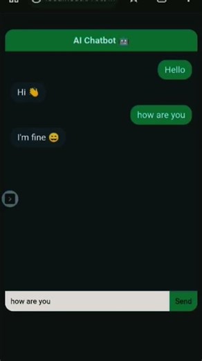 AI Chatbot using JavaScript 🤖 | Beginner Project 🔥