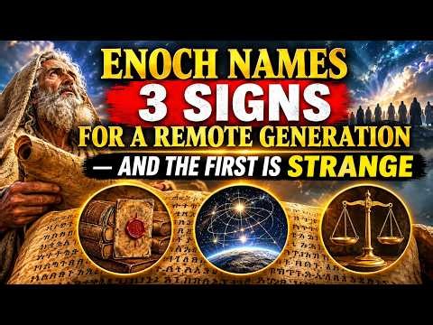 Enoch Names 3 Signs for a Remote Generation — And the First Is Strange