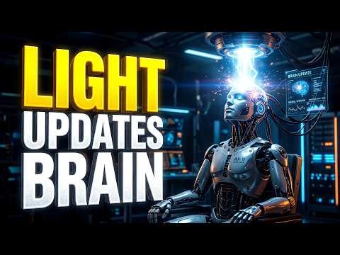 💡 Scientists Can Now Update a Robot's BRAIN With Just a Flash of LIGHT 🤖 No Wires!