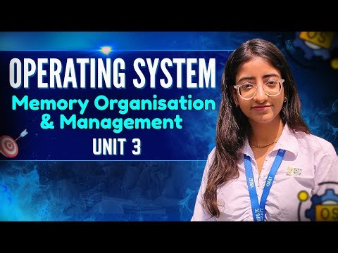 OS Unit 3 | Memory Organization & Memory Management Techniques | Oneshot 