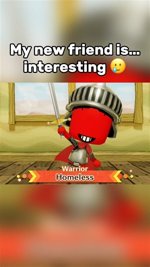 I think he’s homeless guy ;u; #miitopia #miitopianintendoswitch #nintendoswitch2 #nintendogames