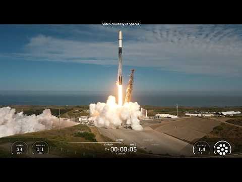SpaceX Starlink 380 launch and Falcon 9 first stage landing, 19 April 2026