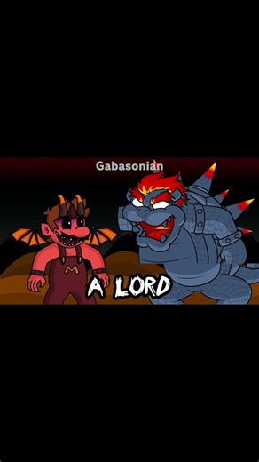Evil Mario and Evil Peach VS Fury Bowser