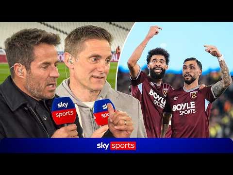 Jamie Redknapp & Rob Green discuss the relegation battle after West Ham's BIG win