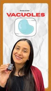 Vacuoles: Structure & Functions #shorts #ytshorts #neet #class11 #study #youtubeshorts #exam #yt