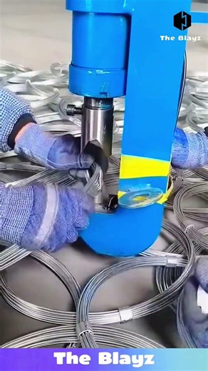 Attaching Clips on Steel Rings | Perfect Industrial Work