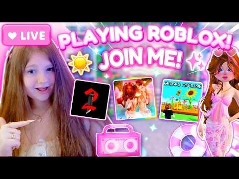 🔴 LIVE - Playing ROBLOX WITH VIEWERS! COME JOIN ME #shorts