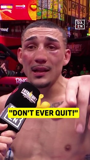 Teofimo Lopez's Motivational Message