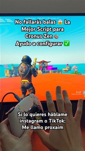 🎯 AIMBOT FORTNITE ✅ La Mejor Script para Cronus Zen Ps5 Xbox Pc mejor configuración y sensibilidad