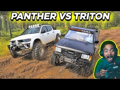 DUEL PANAS! Triton vs Panther, Siapa Paling Tangguh di Lumpur?! - Spintires Mudrunner