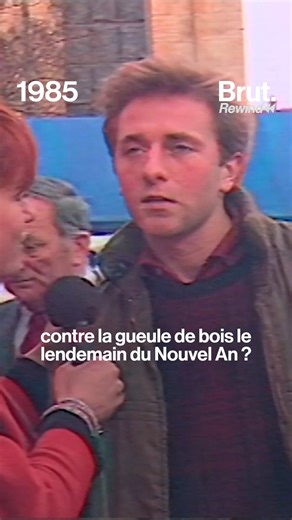 Vous cherchez comment vous remettre de votre gueule de bois ? En 1985, ils avaient quelques astuces… | Brut