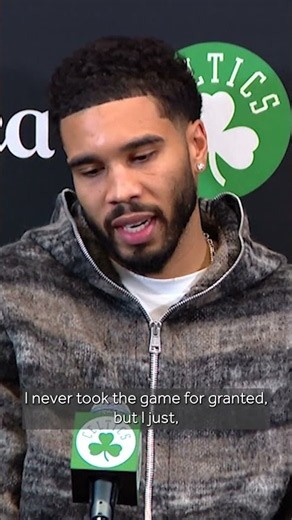 Celtics' Tatum on returning from injury