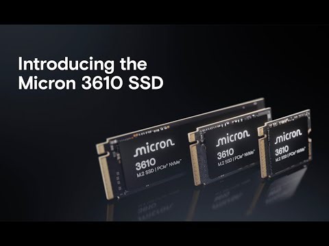 Introducing Micron 3610 SSD: Uncompromising Speed and Reliability for Modern PCs | Micron Technology