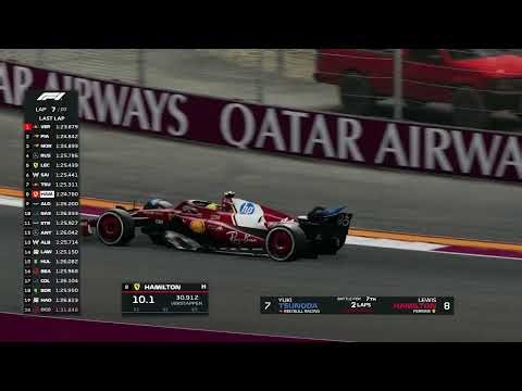 ❗Lewis Hamilton Vs Charles Leclerc❗Race F1 Losail #QatarGP 2025