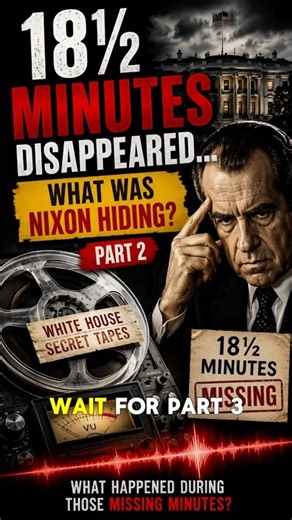 18½ MINUTES DISAPPEARED… WHAT WAS NIXON HIDING? | PART 2... #americanhistory