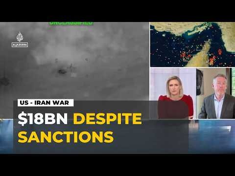 Iran says oil sales reach $18bn despite US sanctions