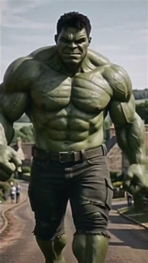 When Hulk Gets Angry 😡 | Rage Mode Activated #shorts
