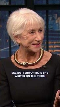 Helen Mirren shares how much she enjoys working on “MobLand”