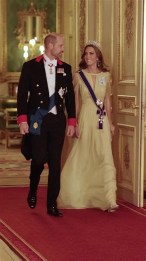 William & Kate: Fairytale Prince & Princess at Sultan's Banquet