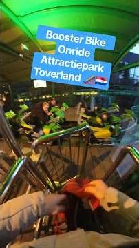 Booster Bike Onride Attractiepark Toverland 🎢 🇳🇱 #rollercoaster #themepark #viral #fyp #shorts #reel