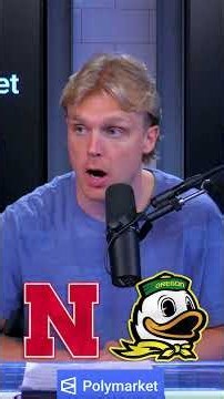 J.D. Thinks Oregon Bounces Back this Week, But Not Easily vs the Gritty Huskers! #polymarketpartner