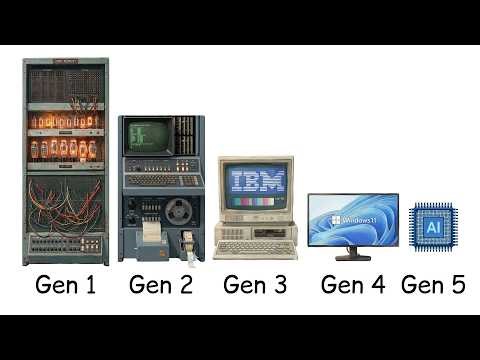Every Generation of Computers Explained in 5 Minutes