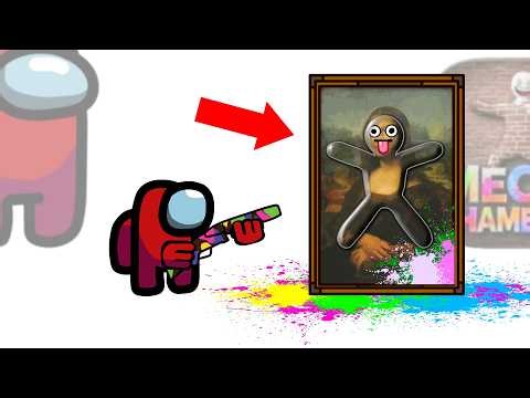 Mini Crewmate Kills Meccha Chameleon Characters - Part.2 | Among Us