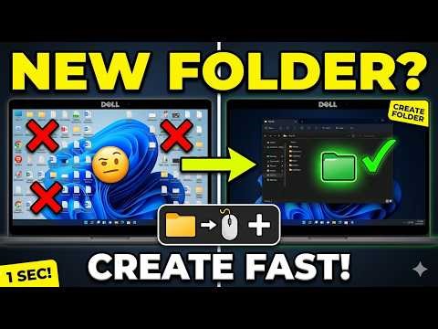 How To Create Folder in Dell Laptop