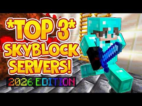 TOP 3 SKYBLOCK SERVERS *SUMMER* EDITION | Bedrock & JAVA BEST Skyblock | 1.8/1.19/1.20/BEDROCK