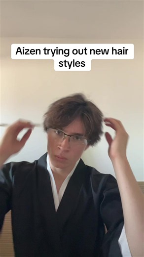 Aizen you are one of my favorite characters but I can’t lie your hair cut looks really dumb #bleachanime #aizensosuke #cosplay #bleach #anime