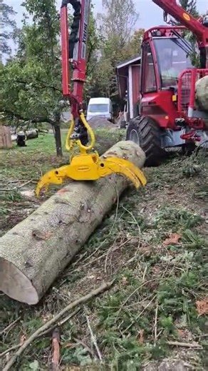 Can Kranman 960 lift a very heavy logs?