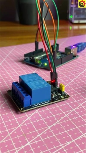 Simple Arduino Relay Project Anyone Can Build! #arduino #srituhobby @sritu_hobby