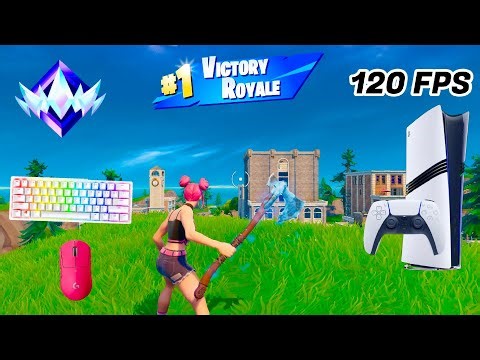 Fortnite Unreal Ranked Reload On PS5 Pro | Keyboard & Mouse Gameplay | 120 FPS | 4K