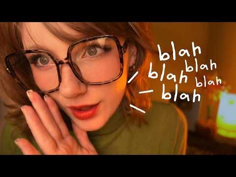 inaudible / unintelligible whispers asmr (rambles for sleep or background noise)