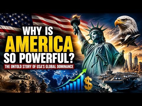 Why is America So Powerful? The Untold Story of USA’s Global Dominance