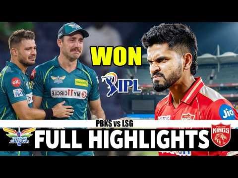 Punjab Kings vs Lucknow Super Giants | Full Highlights IPL T20 Match 2026 | PBKS Vs LSG Highlights