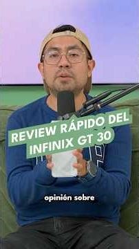 Infinix GT 30 | Review rápido