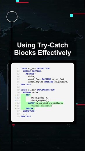 Using Try-Catch Blocks Effectively #ai #artificialintelligence #machinelearning #aiagent Using