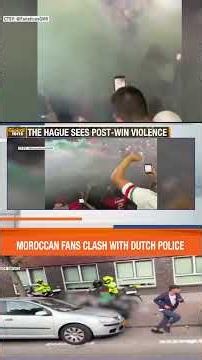 Moroccan Fans Clash With Dutch Police After World Cup Victory | News9