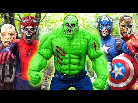 Avengers VS Zombie Hulk!!