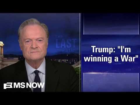 Lawrence: Only Trump thinks threatening war crimes and committing war crimes 'will be my honor'