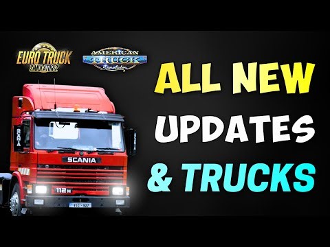 ALL 25+ Special Updates, New Trucks & Map Content | ETS2 & ATS (From Christmas Stream)