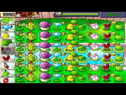 PLANTS VS ZOMBIES | LAST STAND ENDLESS | ALL PLANTS VS ALL ZOMBIES | FULL GAMEPLAY HD [ 1080p ]