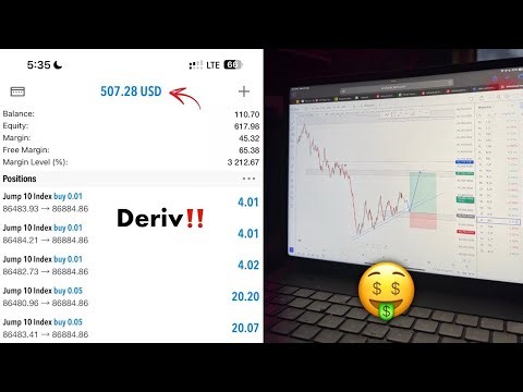 Made $500 in 3 hours trading Volatility indices with support and resistance simple strategy