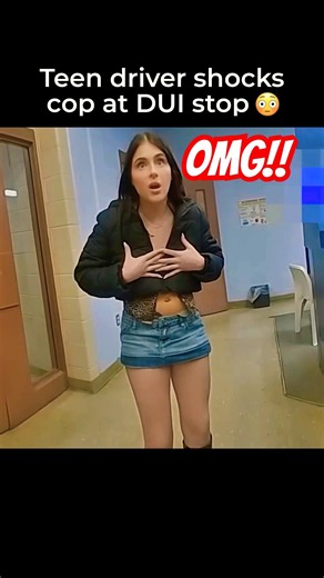 Teenage Girl Gets Arrested For DUI 🚨😳 #DUI #bodycam #police #cops